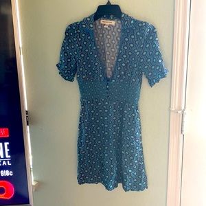 Urban Outfitters Retro Geometric Minidress. Size XS